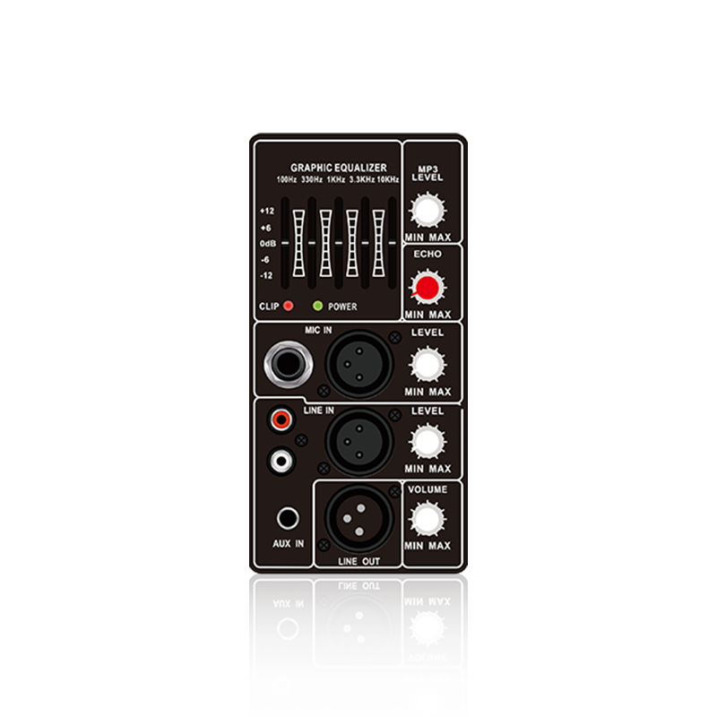 PL66: Ionchur Mic Cainéal Aonair agus Modúl Feidhmeach Analógach Ingearach Mic Echo Control