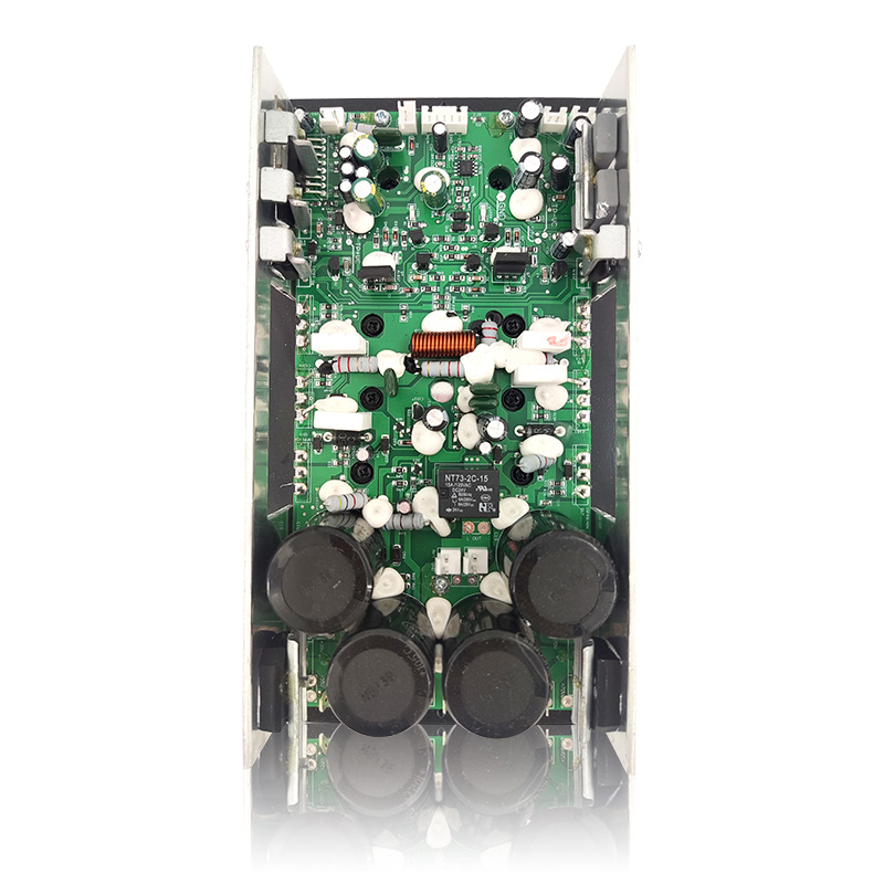 AMP400H+7294: LP 400W+HP 100W Aschur Cumhachtach le Modúl Aimplitheoir Cumhachta Aicme H Radaitheora Alúmanam U-chruthach