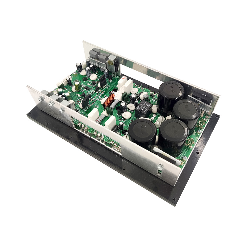 AMP400H+7294: LP 400W+HP 100W Aschur Cumhachtach le Modúl Aimplitheoir Cumhachta Aicme H Radaitheora Alúmanam U-chruthach