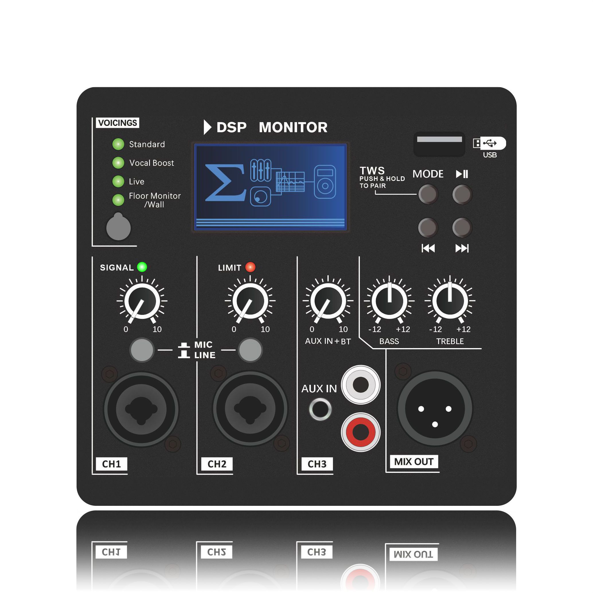 DSP1807-1.1 LLC Amplifier Cumhachta Ard-Iontaofachta Aicme D Athshondach