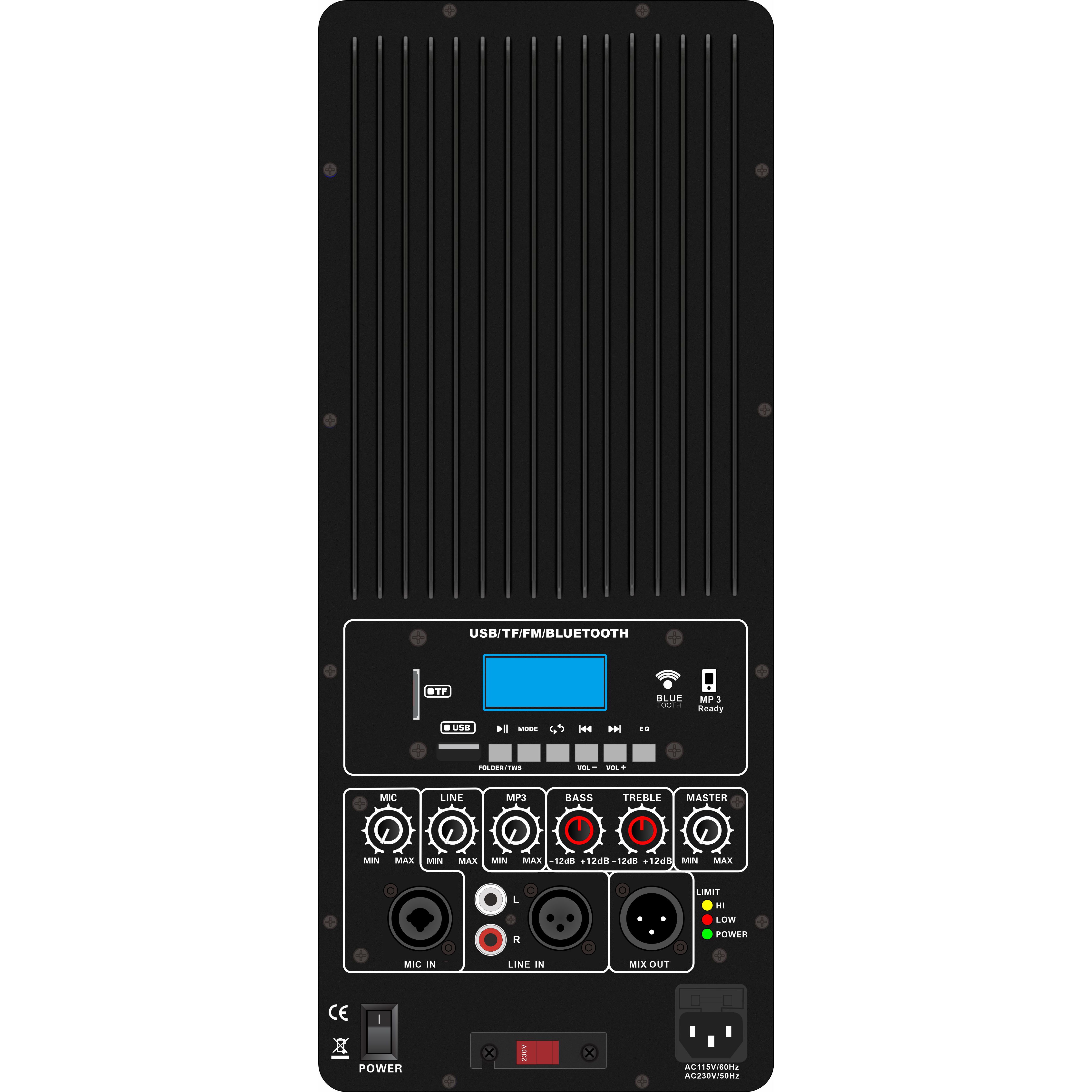 Aimplitheoir Córais Roinnte Minicíochta Leictreach Aicme H PL93