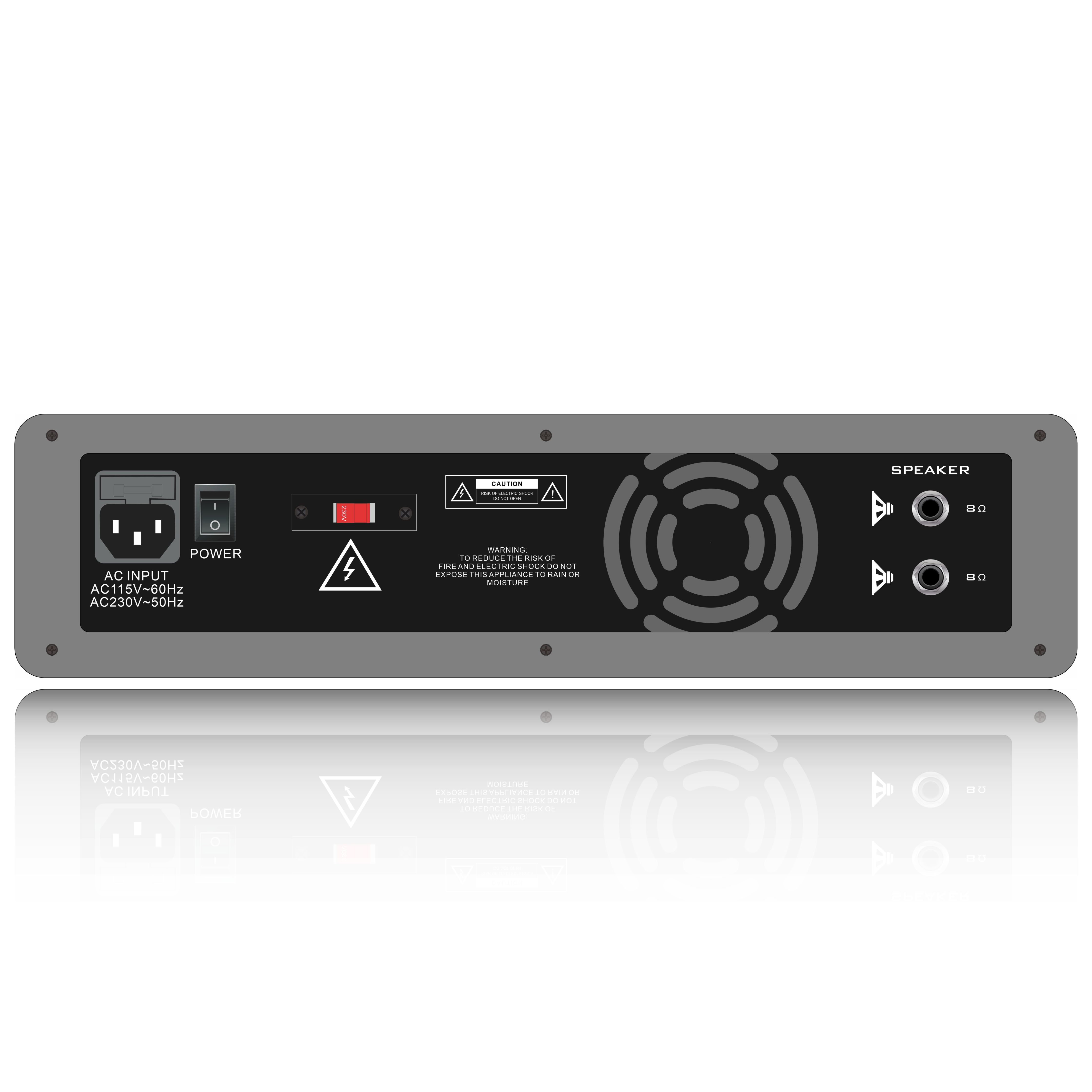 Bosca Plaisteacha Powered PA Ceann Meascthóir SD504
