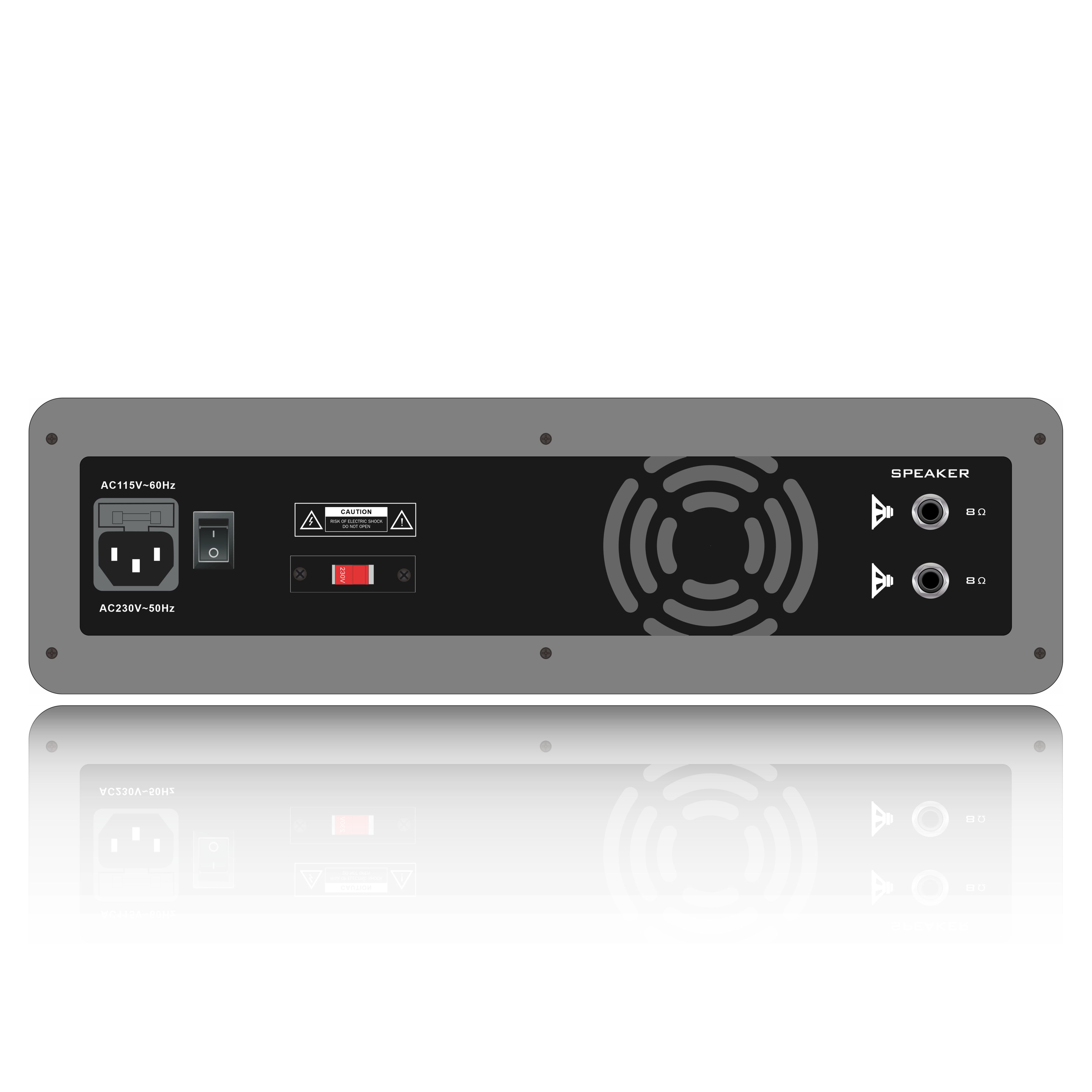 Bosca Plaisteacha Powered 8 Channel PA Meascthóir SD506