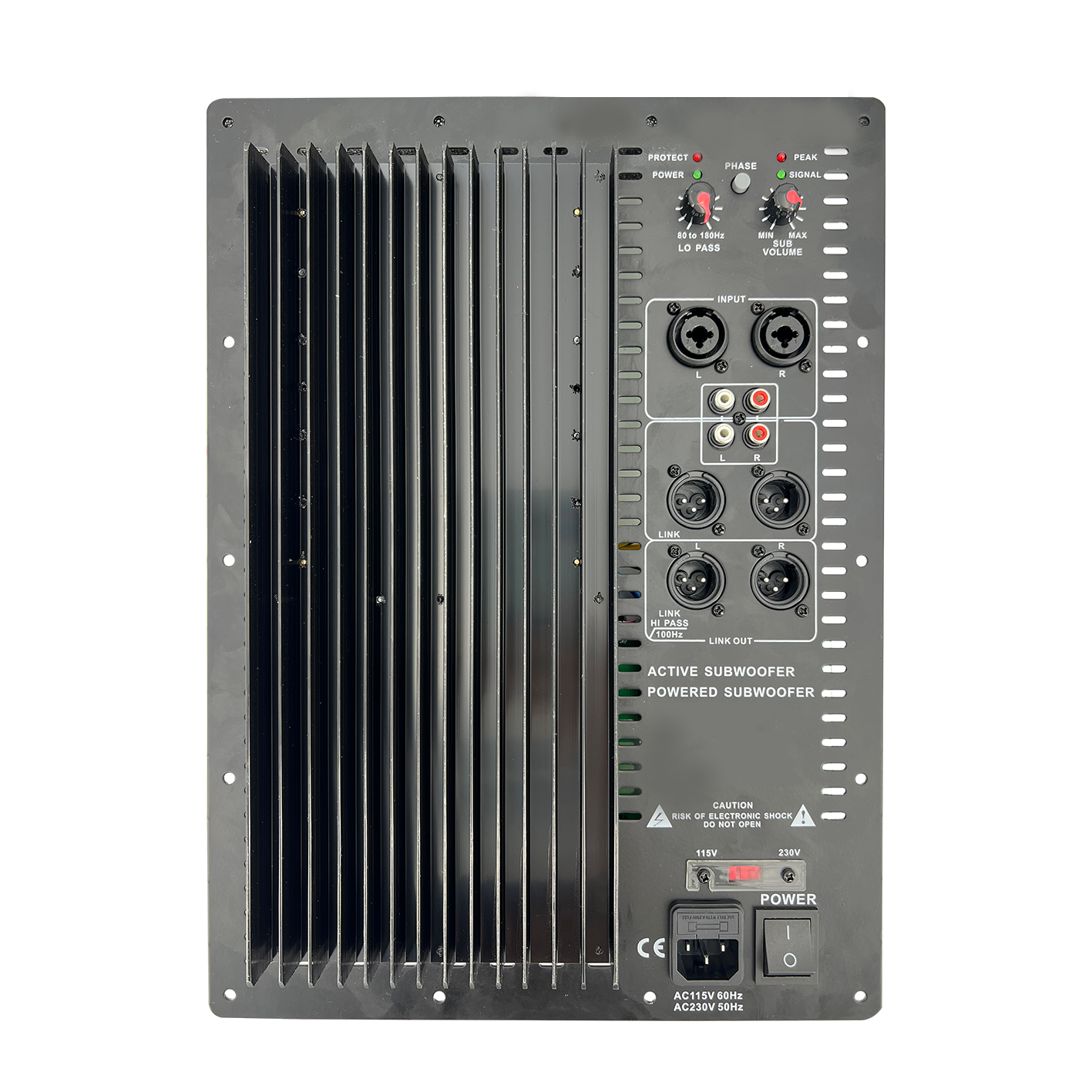 Subwoofer cumhachtach 1.0 cainéal SUB18-600