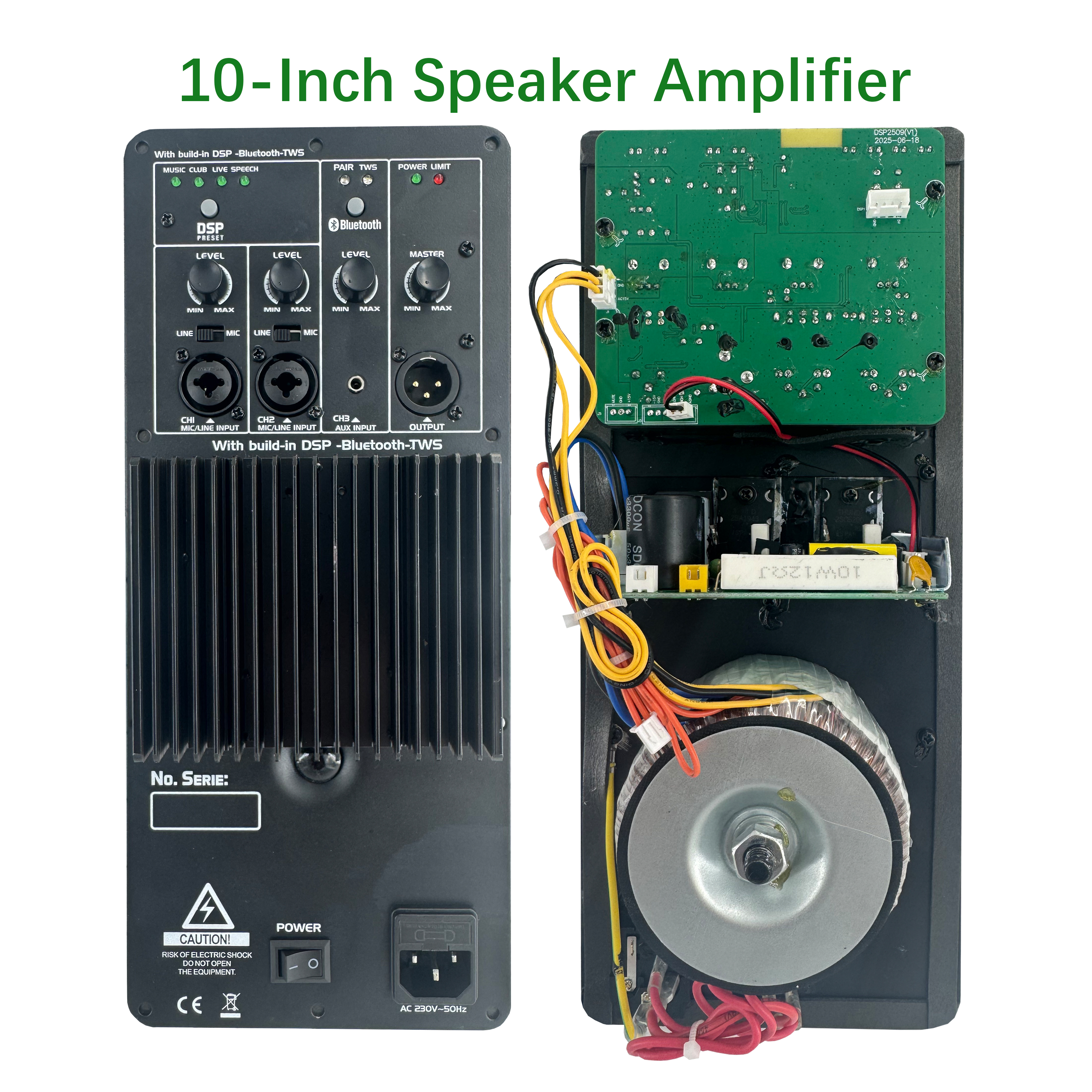 DSP2509 Ardchostas-Feidhmíochta Amplifier Aicme AB Aicme le DSP
