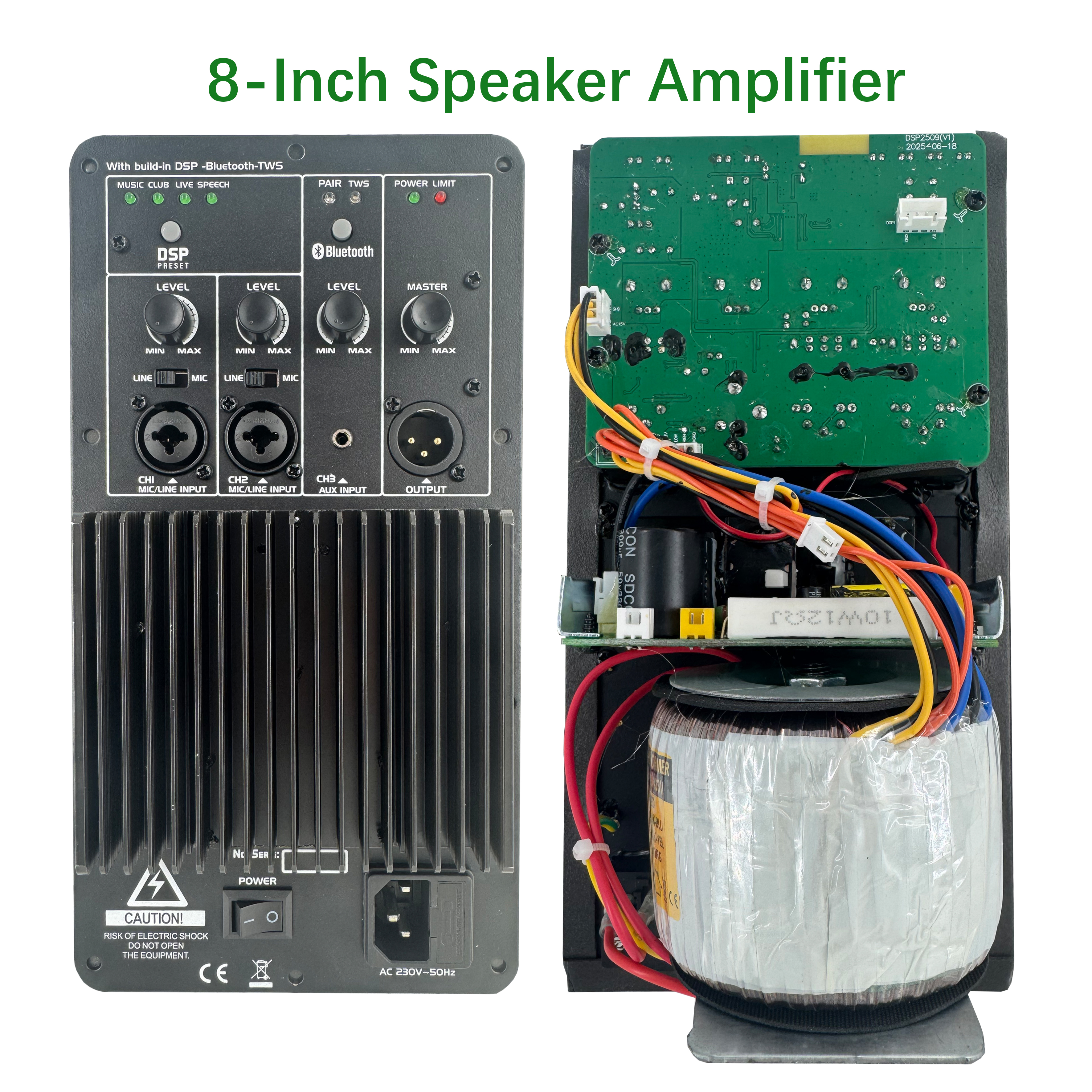 DSP2509 Ardchostas-Feidhmíochta Amplifier Aicme AB Aicme le DSP